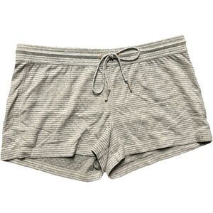 Women’s Vineyard Vines Grey White Pajama Shorts Size Large